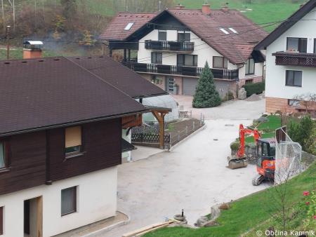 Izgradnja podpornih zidov ter obnova infrastrukture v naselju Markovo (3)